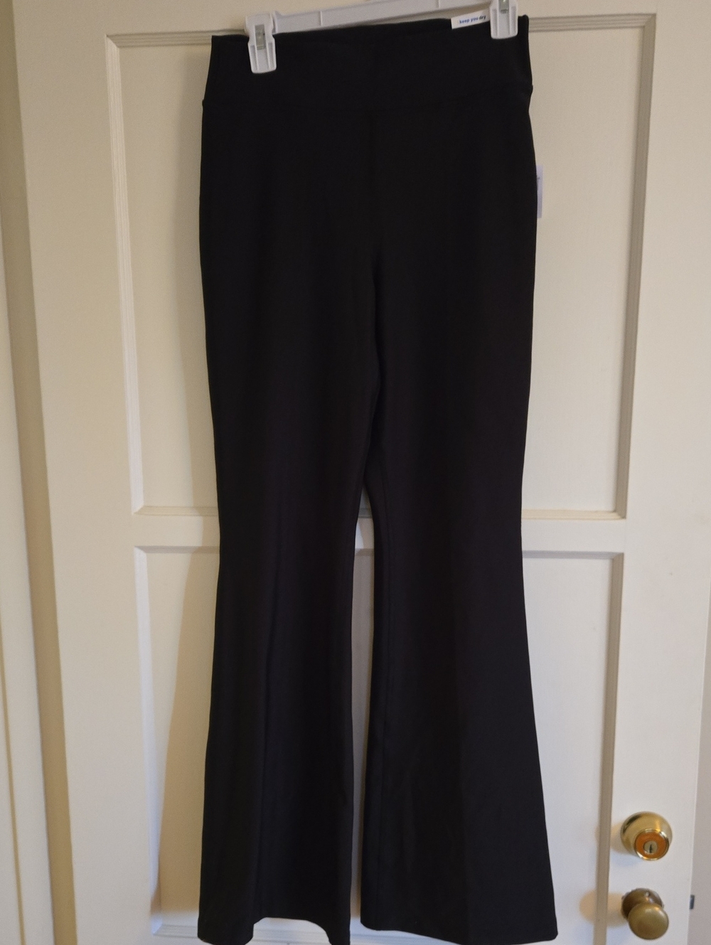 Old Navy Black Flared Ponte Leggings